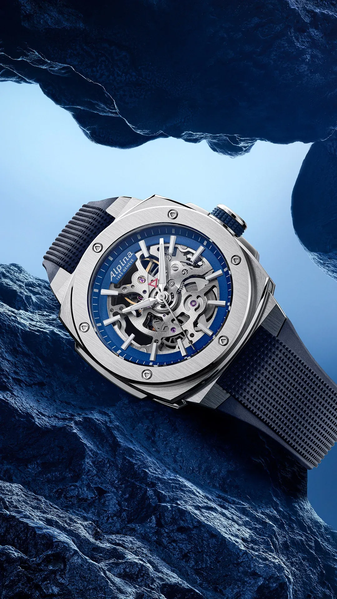 Extreme Skeleton Automatic Watch AL-520NSKT3AE6 | Alpina Watches US